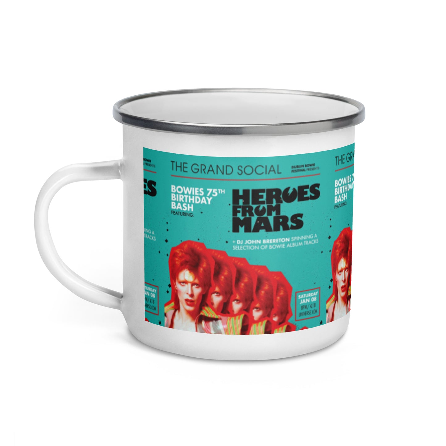 DBF Heroes from Mars - Enamel Mug