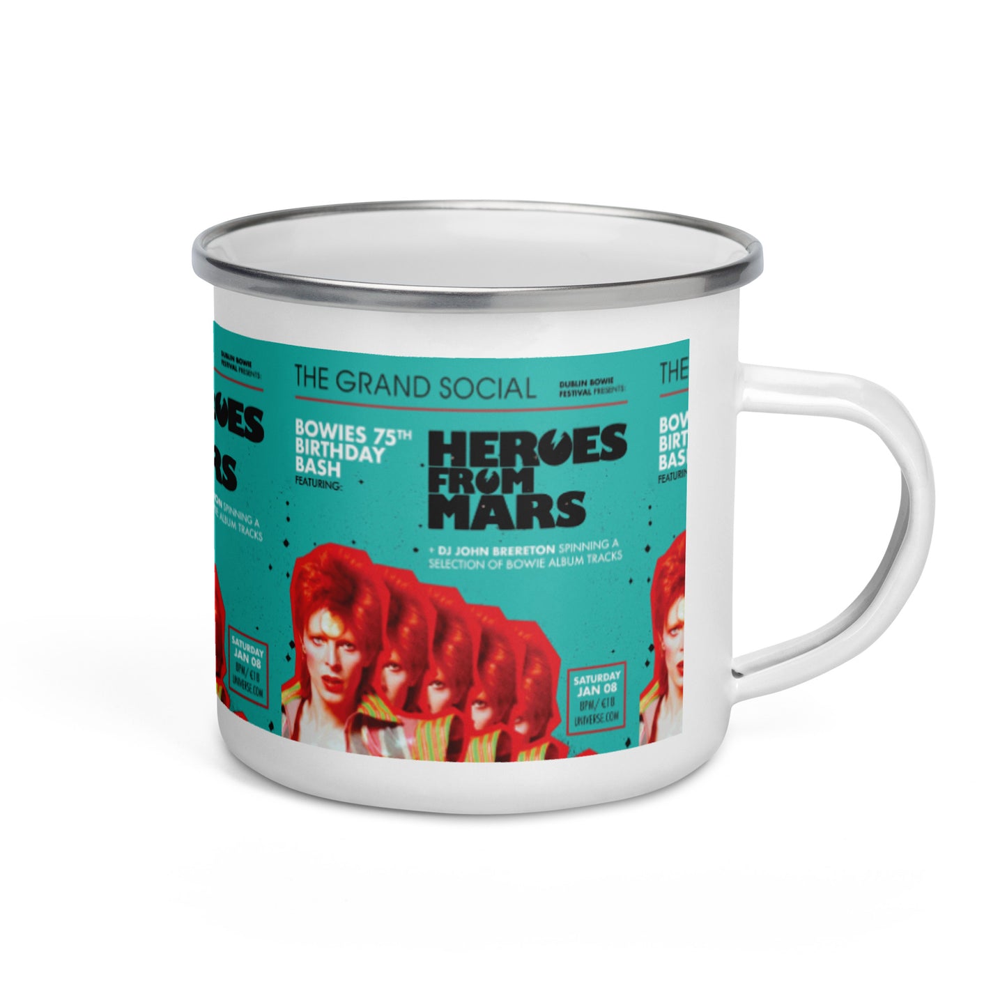 DBF Heroes from Mars - Enamel Mug