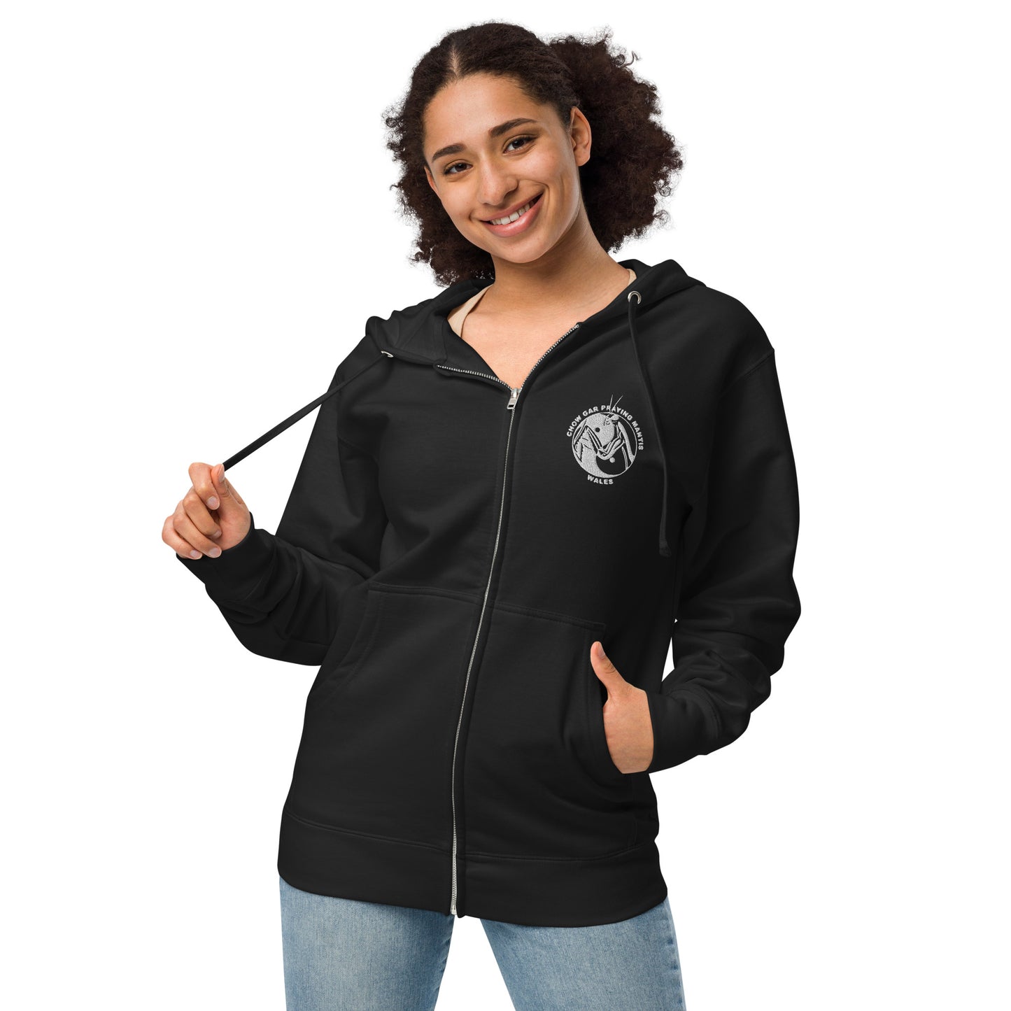 CGPM Wales Unisex fleece zip up hoodie